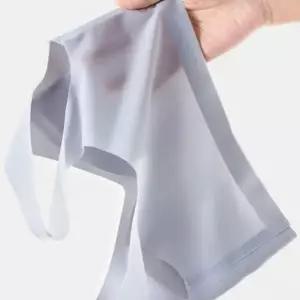 속옷 브라탑 아이스 브라 여성브라 시스루 얼음실크