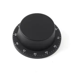 턴타임 자석 쿠킹타이머 블랙 태엽 베이킹타이머