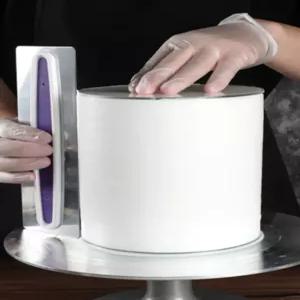 케이크 스크래퍼 높은 아이싱용 아이싱 사이드라인 패턴