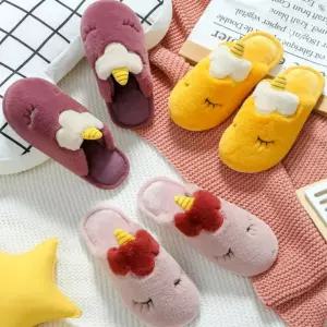 에이엘유니콘 털슬리퍼 털 슬리퍼 털 실내화 거실화 겨울슬리퍼 통굽슬리퍼 극세사슬리퍼 기모슬