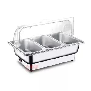 뷔페 웨딩홀 챠핑디쉬 워머 호텔 집기 조식 전기 그룻 보온 스토브