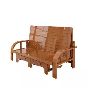 대나무접이식침대 소파베드 폴딩체어 옥상 낮잠 간이 평상 원목 시원한 조립식