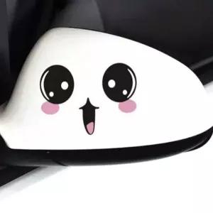 차꾸미기 자동차 차량용 백미러 사이드미러 스티커