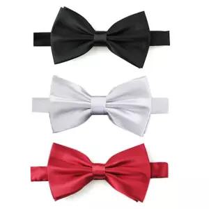 [옷자락]남자 행사 웨딩 보타이 고리형 버터플라이 연회 넥타이