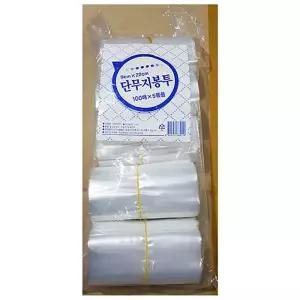 손잡이비닐봉투 투명비닐봉투 큰비닐봉투 롤백 배달비닐봉투 100매X5입