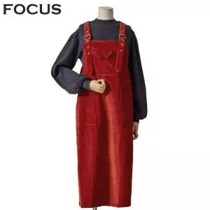 [포커스]포비 골덴멜빵원피스 FW4J3OP3091_JK