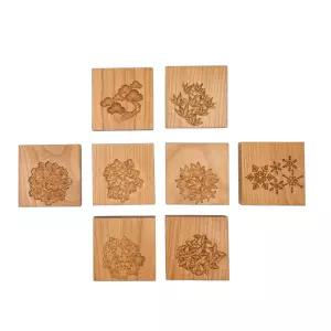 화과자 원목 목판틀 홈베이킹 모양내기 주방 제과 도구