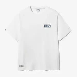 [휠라]휠라 공용 스포츠 클럽 그래픽 반팔티 FS2RSH2111X OWH 티셔츠 스포츠