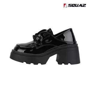 [빌리버스]스콰즈 여자 로퍼 블로퍼 더비슈즈 통굽 키높이 구두 신발 SSS593