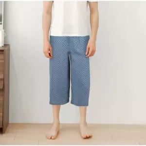 [레노마 이너웨어]엘리가모 남성 레이온스판 7부 파자마NA MF15H64033_HDD