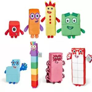봉제인형 넘버블럭스 인형 피규어 numberblocks 번호 음악