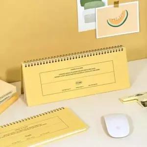 [문구/오피스] 계획표 주간 다이어리 플래너 스케줄러 시간관리용 기록용 데스크 탁상