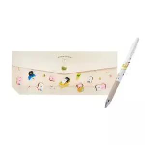 [문구/오피스] 파우치 필기구 쥬스쥬스업 파이롯트 캐릭터 브런치브라더 볼펜 세트 P-4483-5