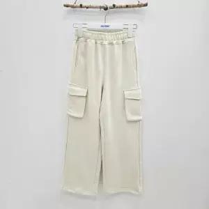 [에꼴리에][시흥모다] 에꼴리에 틴톡  주니어 입체 카고 와이드 스트링 셋업 바지 25O