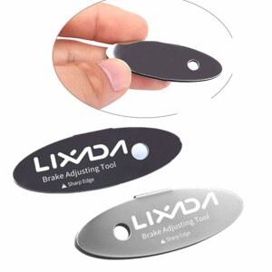 Lixada 1/2/4PC 디스크 브레이크 패드 조정 도구 자전거 장착 보조 산악 로터 정렬 스페이서 수리 키트용