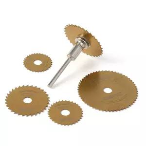 HWA 미니 소형 톱날 그라인더 드레멜 호환 세트 5p