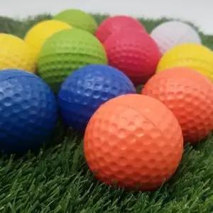 [JH4O1T15_53DC]스펀지 골프공 실내용 소프트 컬러 연습볼 (32273729A)