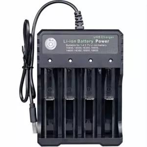 4구 ABC0204 18650배터리충전기USB배터리충전기만능충