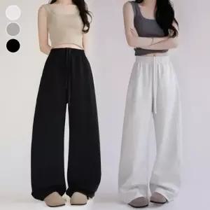 [라일리여성의류] Rly 정장팬츠 여성슬랙스 와이드바지 오피스룩 9부바지