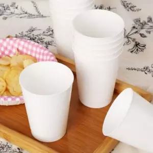 일회용 물컵 컵 270ml 25개입 다회용 위생