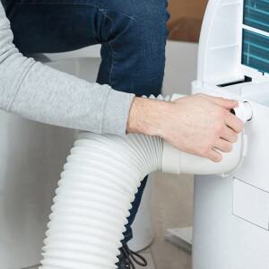 호환 130/150mm 텔레스코픽 에어컨 배기 호스 튜브 파이프 덕트 연장 커넥터 부품