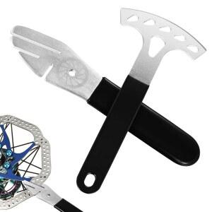 마퀴타 로터 트루잉 포크, 산악 도로 자전거용 자전거 디스크 브레이크 정렬 도구 2개, 대형 조정 시 42mm, 소형 15mm, 버 프리 엣지, 손상 없음