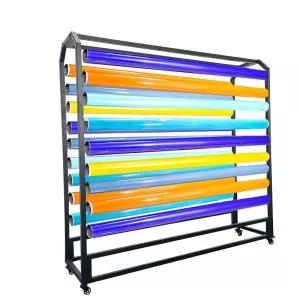 필름 시트지 걸이대 수납 원단 정리대 진열대 거치대 포장지