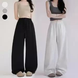 [라일리여성의류] Rly 정장팬츠 여성슬랙스 와이드바지 오피스룩 9부바지