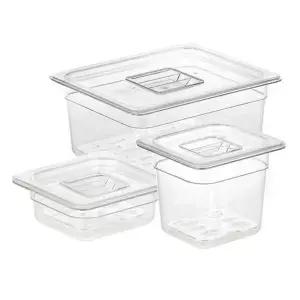 [콩심팥심]밧드 반찬통 냉장고 보관 용기 샐러드통 1/9 깊이 4in 반찬통