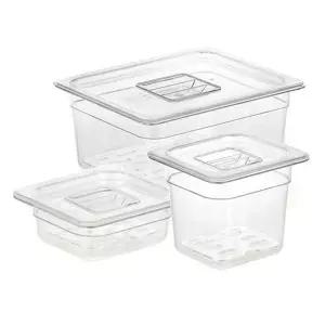 [콩심팥심]밧드 반찬통 냉장고 보관 용기 샐러드통 1/6 깊이 6in 반찬통