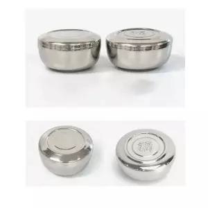 [콩심팥심]국내산 스텐 합식기 밥그릇 한공기/반공기