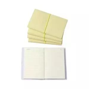 [문구] 스마일 가죽커버 수첩 5p 옐로우 DK97