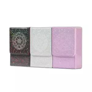 타로카드케이스 휴대용 취미 (블랙레드) 정리함 보드 보관함