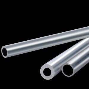 호환 1pcs 6063 알루미늄 튜브 파이프 길이 500mm OD 9-15mm ID 3-10mmmm 직선 원형 합금 중공 막대