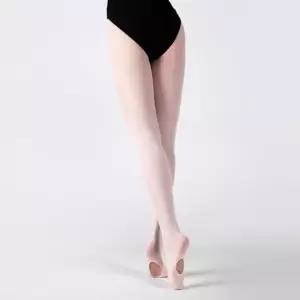 구멍 발레타이즈 댄스 홀타이즈 발바닥