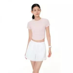 ANDAR 페더리모션 숏슬리브 크롭티 AOFSS-02
