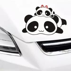 [셀러에이드]은플 NEW 희망S 운전 캐리판다 자동차 차량용스티커