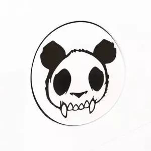 [셀러에이드]은플 희망S 해골판다 초보운전 차량용스티커 자동차