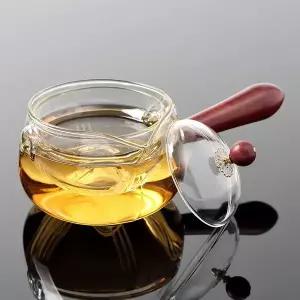 [콩심팥심]로하티 앤티크 내열유리 차포트 유리다관 측파호