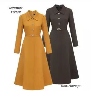 [미니멈]MD 카라 플레어 원피스  MD MMYDAWO1060_CJ