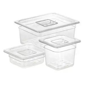[셀러에이드]밧드 반찬통 냉장고 보관 용기 샐러드통 2/3 깊이 6in 반찬통
