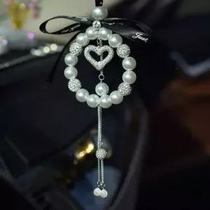 [셀러에이드]은플 다름 펄링 차걸이 카 룸미러악세사리 인테리어