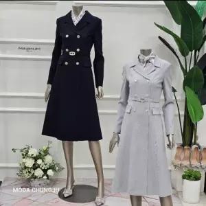 [미니멈]MD 테일러드 더블버튼 A라인 원피스 MD MMYAAWO1090_CJ