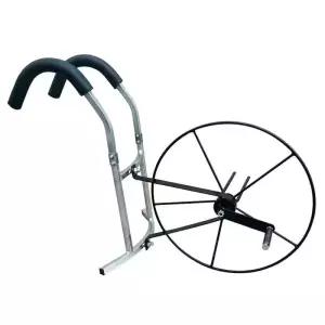 농업용 호스릴 감기 권취기 부착 홀더 어깨 다용도 농약 자동 감는 농사용 원예