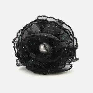 [제이로렌]제이로렌 도트 쉬폰 플라워 스크런치 H01451