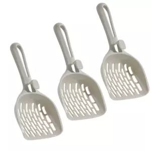 고양이 모래삽 3p세트 걸이형 촘촘 감자스쿱 모래주걱