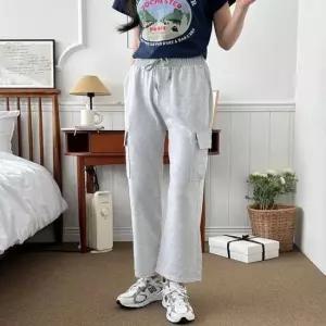 [옷은날개] 여자 리챈스307 면팬츠 카고바지 일자바지 츄리닝팬츠