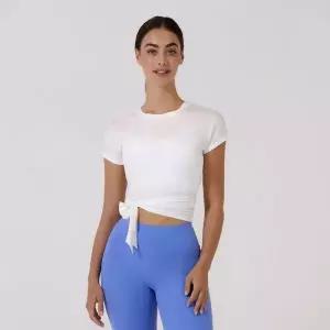 ANDAR 모달 서스테이너블 타이업 숏슬리브 AMPSS-32