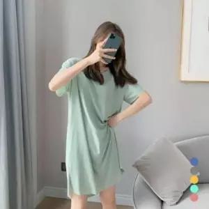 [옷은날개] 미니원피스 골지 루즈핏 064 URD