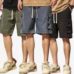 [아이에스이랩]냉감소재 버뮤다 아이스 카고 반바지 I5PT046